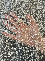 Beaded Sequin Pearl Mesh Lace