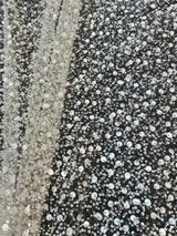 Beaded Sequin Pearl Mesh Lace