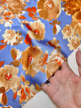 Printed Stretch Satin