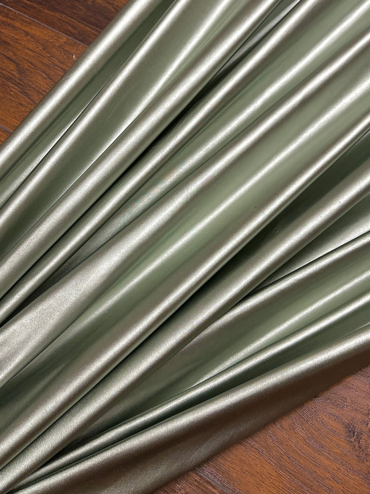 Shiny Nylon Spandex Sage Green