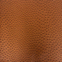 Faux Leather Vinyl Fabric Saratoga Ostrich Texture