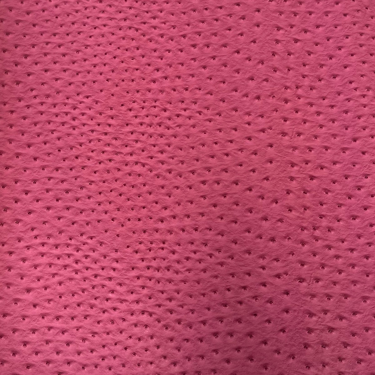 Saratoga Ostrich Faux Leather Vinyl Fabric - Ostrich Embossed Texture, 54" Width (1 Yard)