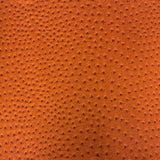 Faux Leather Vinyl Fabric Saratoga Ostrich Texture