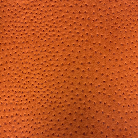 Faux Leather Vinyl Fabric Saratoga Ostrich Texture