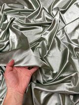 Shiny Nylon Spandex Sage Green
