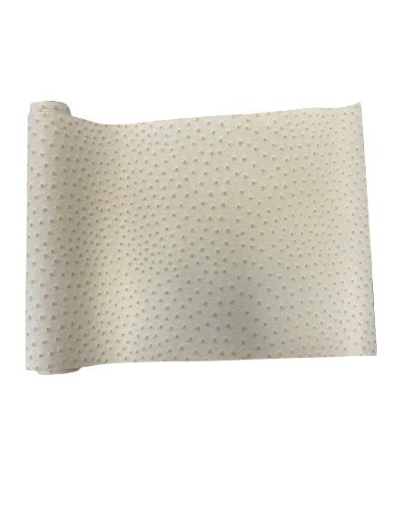 Faux Leather Vinyl Fabric Saratoga Ostrich Texture