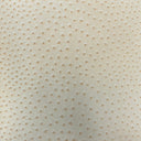 Faux Leather Vinyl Fabric Saratoga Ostrich Texture