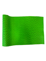 Saratoga Ostrich Faux Leather Vinyl Fabric - Ostrich Embossed Texture, 54" Width (1 Yard)