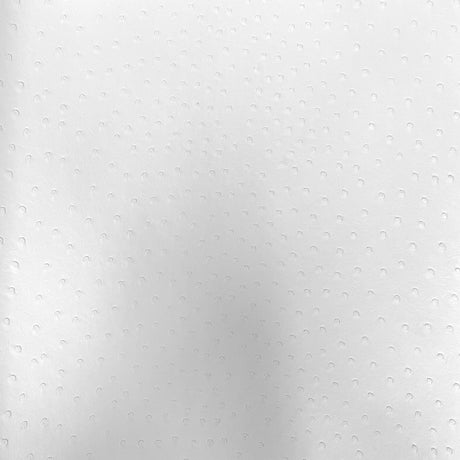 Faux Leather Vinyl Fabric Saratoga Ostrich Texture