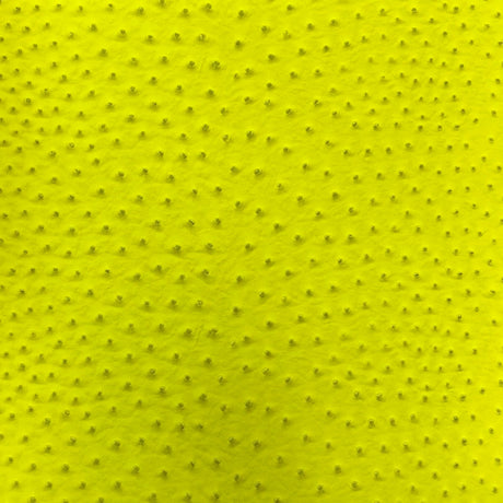Saratoga Ostrich Faux Leather Vinyl Fabric - Ostrich Embossed Texture, 54" Width (1 Yard)