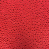 Faux Leather Vinyl Fabric Saratoga Ostrich Texture