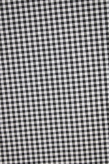 1/8 Black Gingham Checkered Poly Cotton Fabric - Black Gingham Checkered, 58/59" Width (1 Yard)