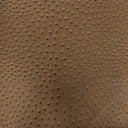 Saratoga Ostrich Faux Leather Vinyl Fabric - Ostrich Embossed Texture, 54" Width (1 Yard)