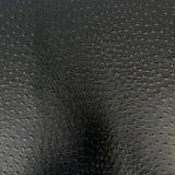 Saratoga Ostrich Faux Leather Vinyl Fabric - Ostrich Embossed Texture, 54" Width (1 Yard)