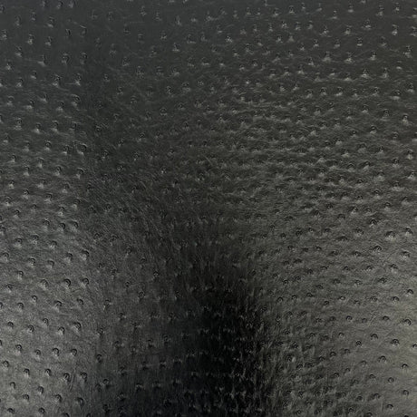 Saratoga Ostrich Faux Leather Vinyl Fabric - Ostrich Embossed Texture, 54" Width (1 Yard)