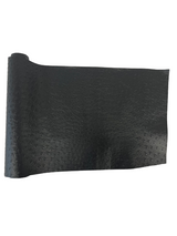 Saratoga Ostrich Faux Leather Vinyl Fabric - Ostrich Embossed Texture, 54" Width (1 Yard)