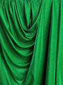 Green Stretch Metallic Lurex