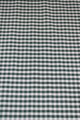 1/8 Hunter Green Gingham Checkered Poly Cotton Fabric - Hunter Green Gingham Checkered, 58/59" Width (1 Yard)