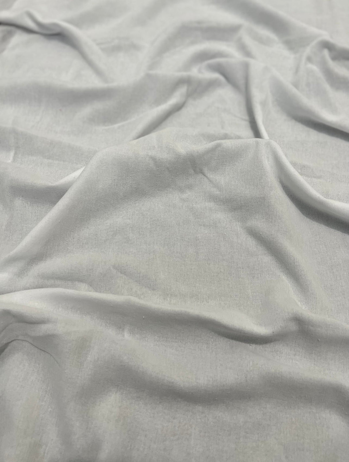 Cotton Gauze White Voile