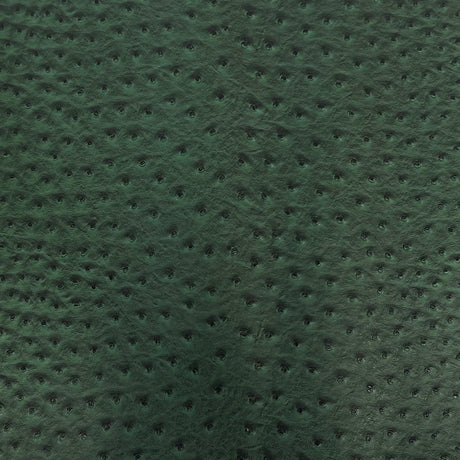 Saratoga Ostrich Faux Leather Vinyl Fabric - Ostrich Embossed Texture, 54" Width (1 Yard)