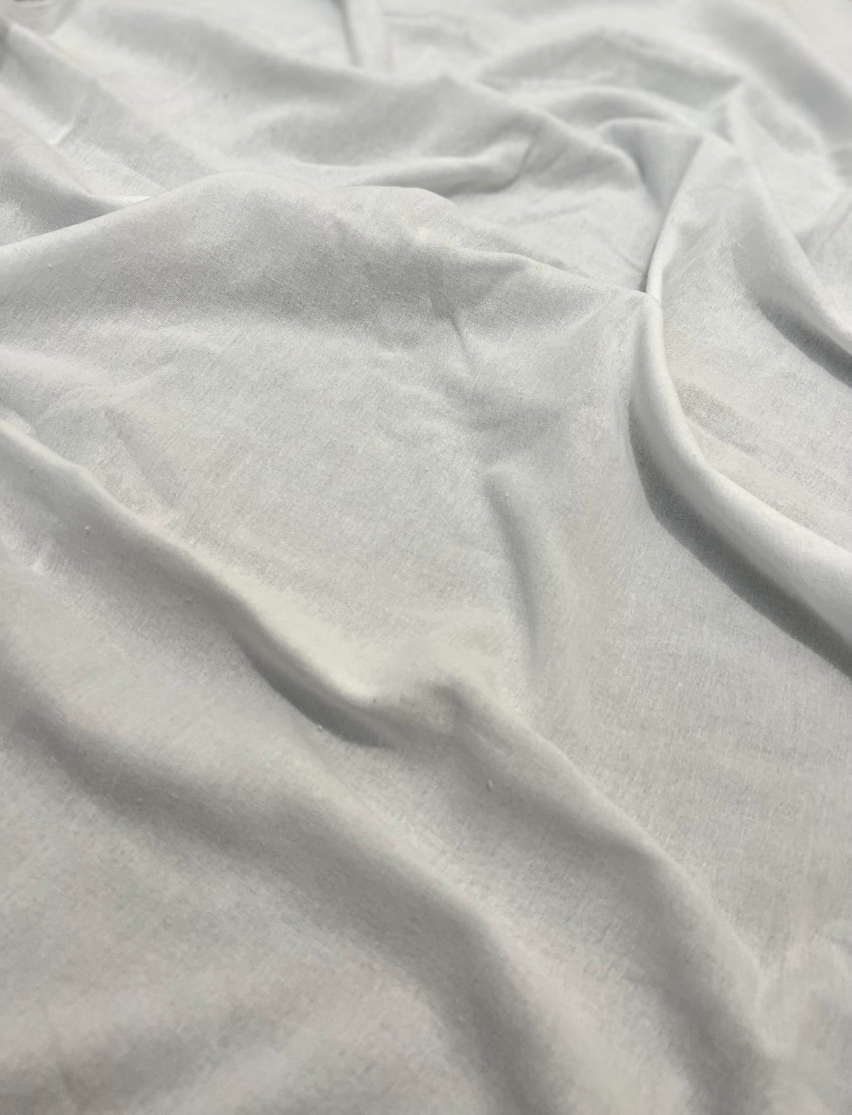 Cotton Gauze White Voile