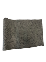 Saratoga Ostrich Faux Leather Vinyl Fabric - Ostrich Embossed Texture, 54" Width (1 Yard)