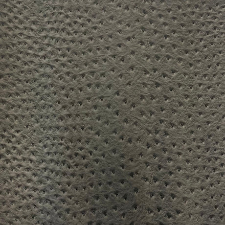 Saratoga Ostrich Faux Leather Vinyl Fabric - Ostrich Embossed Texture, 54" Width (1 Yard)