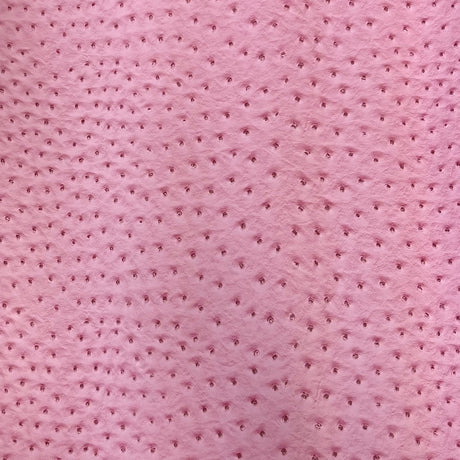 Faux Leather Vinyl Fabric Saratoga Ostrich Texture