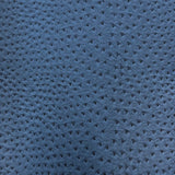 Saratoga Ostrich Faux Leather Vinyl Fabric - Ostrich Embossed Texture, 54" Width (1 Yard)