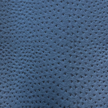 Saratoga Ostrich Faux Leather Vinyl Fabric - Ostrich Embossed Texture, 54" Width (1 Yard)