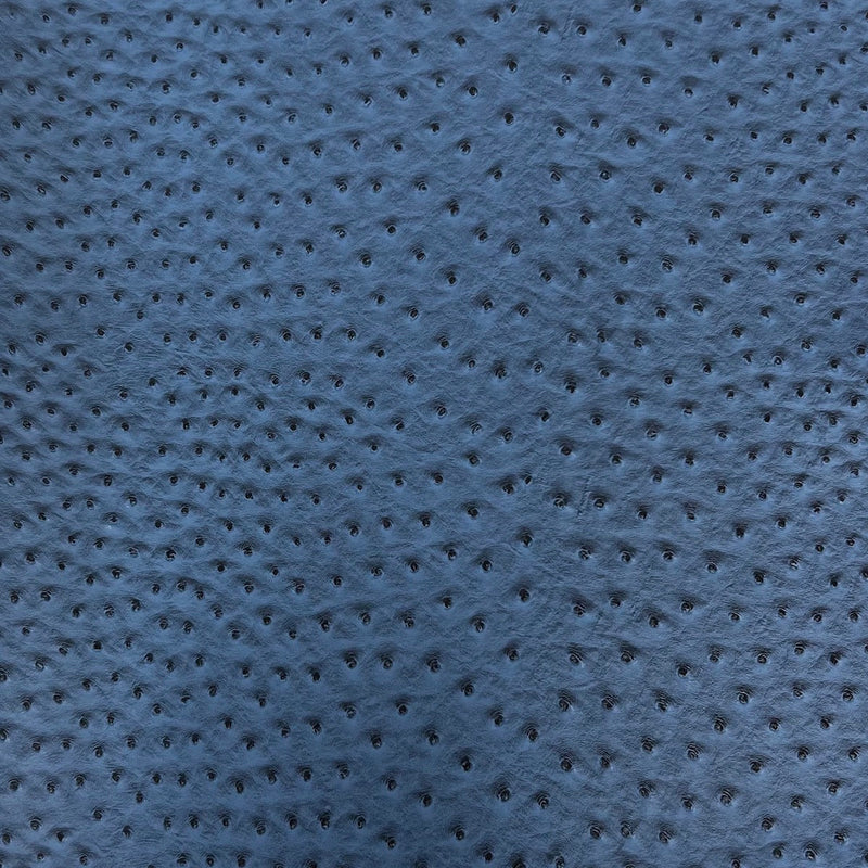 Faux Leather Vinyl Fabric Saratoga Ostrich Texture