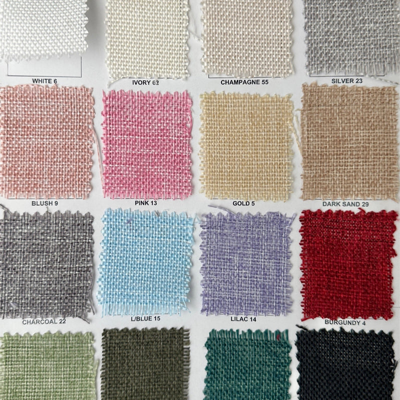 Faux Linen Polyester Fabric