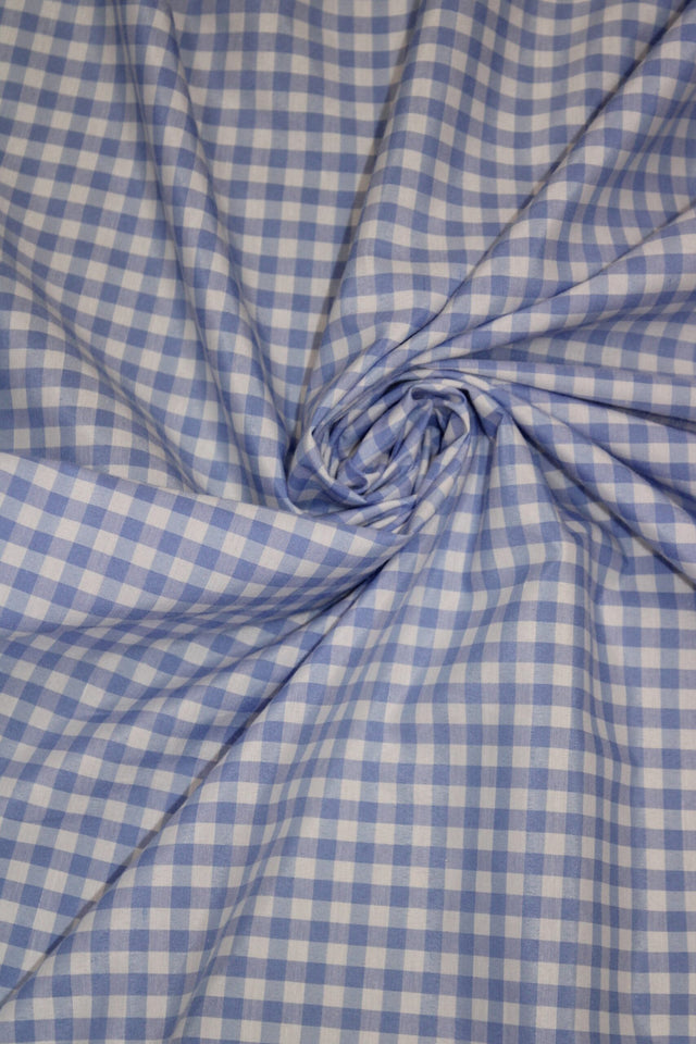 Coppen Gingham Checkered Poly Cotton Fabric - Gingham Checkered, 58/59" Width