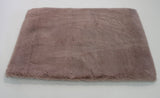 Faux Fur Rug Fabric - Charcoal Gray, 2' X 3' (1 Piece)