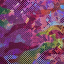 Poly Spandex Shattered Camouflage Hologram Fabric