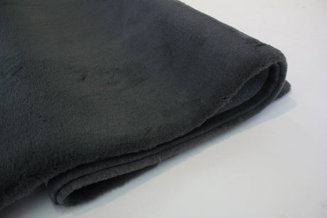 Machine-Made Faux Fur Rug Faux Fur Fabric - Plush Faux Chinchilla Texture, Indoor Use Only (1 Piece)