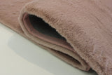Machine-Made Faux Fur Rug Faux Fur Fabric - Plush Faux Chinchilla Texture, Indoor Use Only (1 Piece)