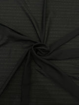 Sheer Black Chiffon