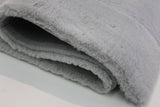 Machine-Made Faux Fur Rug Faux Fur Fabric - Plush Faux Chinchilla Texture, Indoor Use Only (1 Piece)