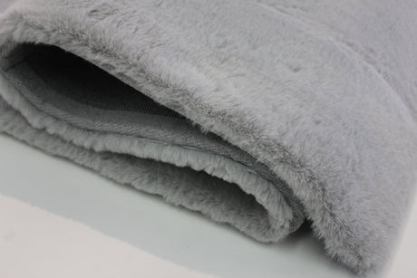 Machine-Made Faux Fur Rug Faux Fur Fabric - Plush Faux Chinchilla Texture, Indoor Use Only (1 Piece)