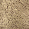 Saratoga Ostrich Faux Leather Vinyl Fabric - Ostrich Embossed Texture, 54" Width (1 Yard)