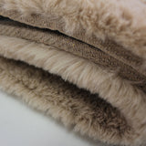 Faux Fur Rug Fabric - Charcoal Gray, 2' X 3' (1 Piece)