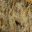 Porcupine Feather Faux Fur Fabric - 50 Percent Acrylic 50 Percent Polyester, Brown, 60" Width, 2" Pile Length (1 Yard)