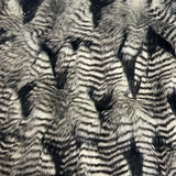 Porcupine Feather Faux Fur Fabric - 50 Percent Acrylic 50 Percent Polyester, Brown, 60" Width, 2" Pile Length (1 Yard)