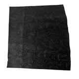Western Floral PU Faux Leather Vinyl Fabric - Western Floral Pattern, 56" Width (1 Yard)