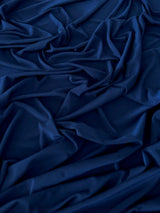 Shiny Navy Double Brushed DTY Jersey