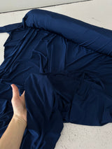 Shiny Navy Double Brushed DTY Jersey