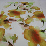Mosaic Floral Leaf Lines Soft Print Cozy Faux Fur Carpet/Area Rug for Modern Décor