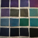 Foggy Foil Fabric Color Card