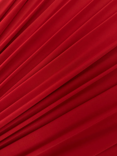 Red Double Brushed DTY Jersey